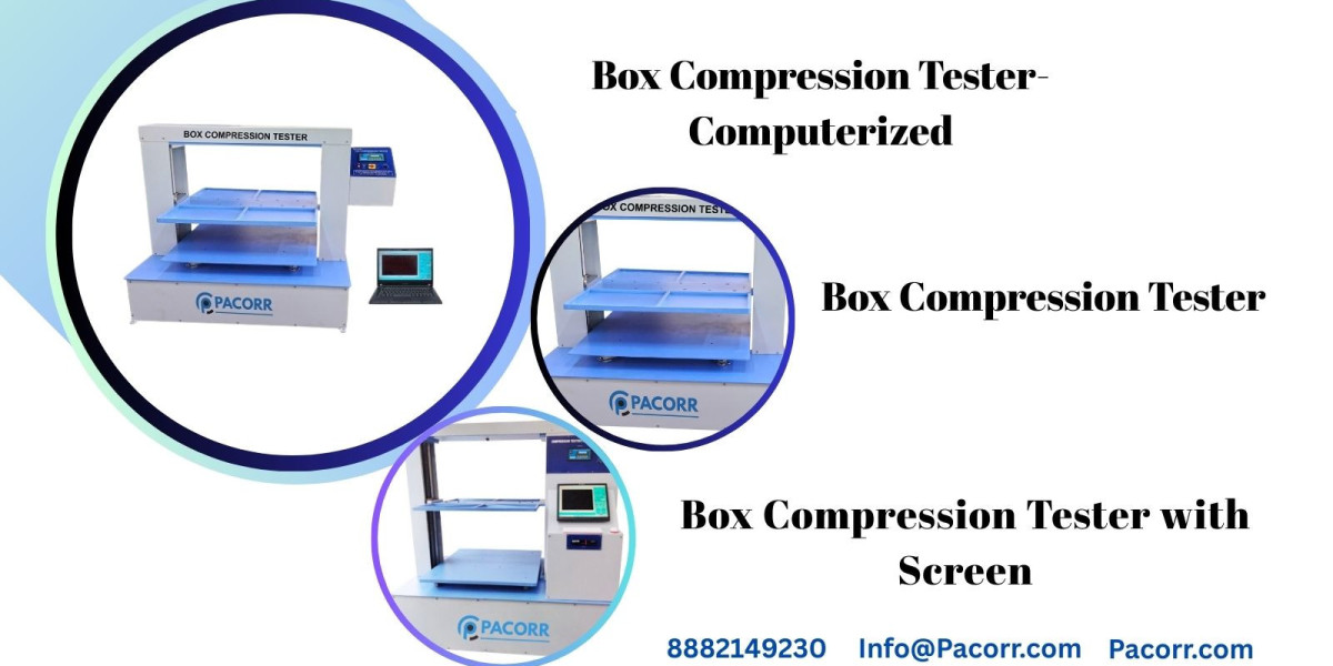 Pacorr Box Compression Tester – Test Corrugated Box Strength with Precision